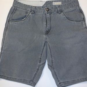 Volcom grey cargo shorts